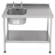 Franke Sissons Stainless Steel Sink Left Hand Bowl 1000x600mm