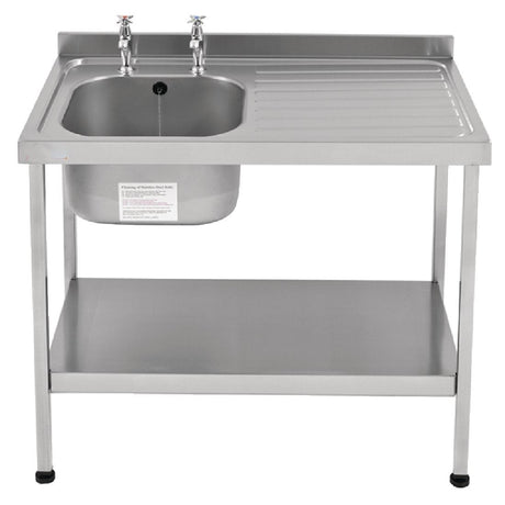 Franke Sissons Stainless Steel Sink Left Hand Bowl 1000x600mm