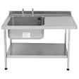 Franke Sissons Stainless Steel Sink Left Hand Bowl 1200x650mm