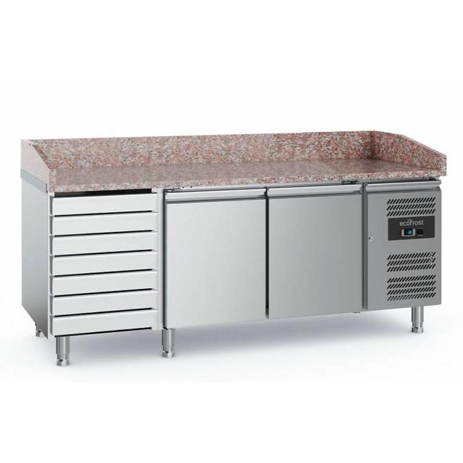 Pizzeria Refrigerated Work Station With Draws