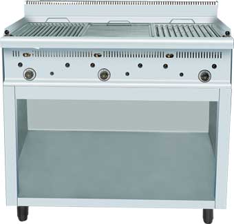 Chargrill, Lavagrill GR3 - 3 Burner Gas