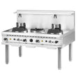 Gas Wok Hob With Shelf, 2 Burner