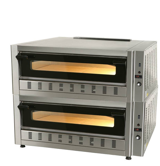 Gas Pizza Oven Double Deck FG6LD    (12 x 30cm)