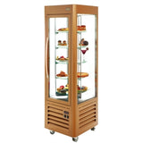Roller Grill RD60T Upright Cake Display Case (Sliver or Gold )
