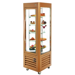 Roller Grill RD60T Upright Cake Display Case (Sliver or Gold )