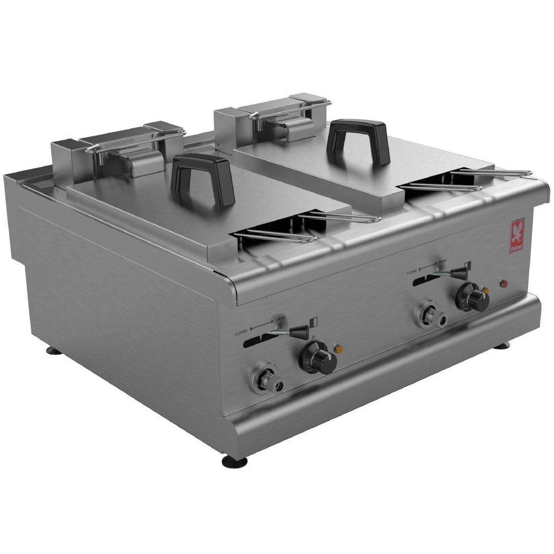350 Series Twin Tank Countertop Fryer 