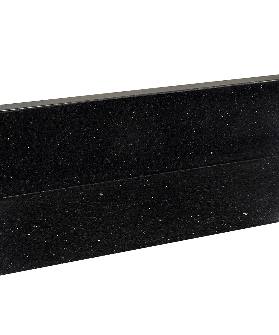 PIZZA COUNTER 3 DOORS BLACK GRANITE WORKTOP