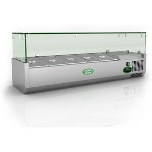 Genfrost 1/4 Topping Units 1.2 Glass Lid GRX120/14