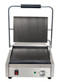 Mercury single countertop ribbed grill with digital timer MEP-M-SATRR