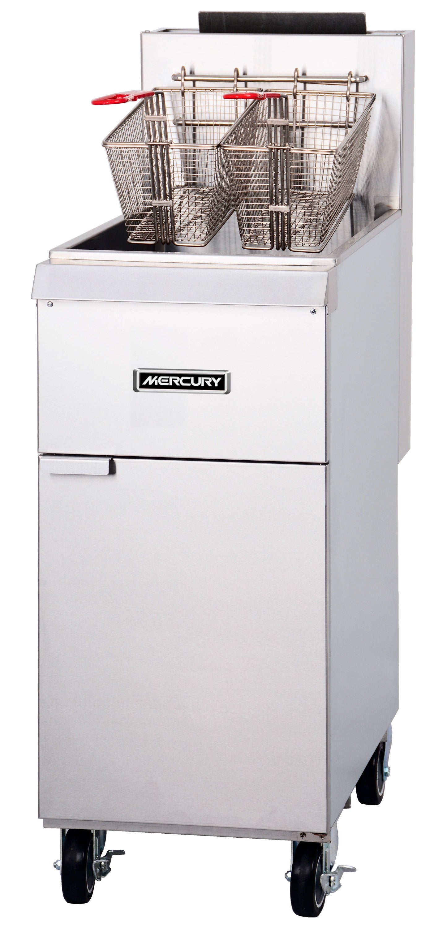 Mercury single tank freestanding gas fryer MF-35T