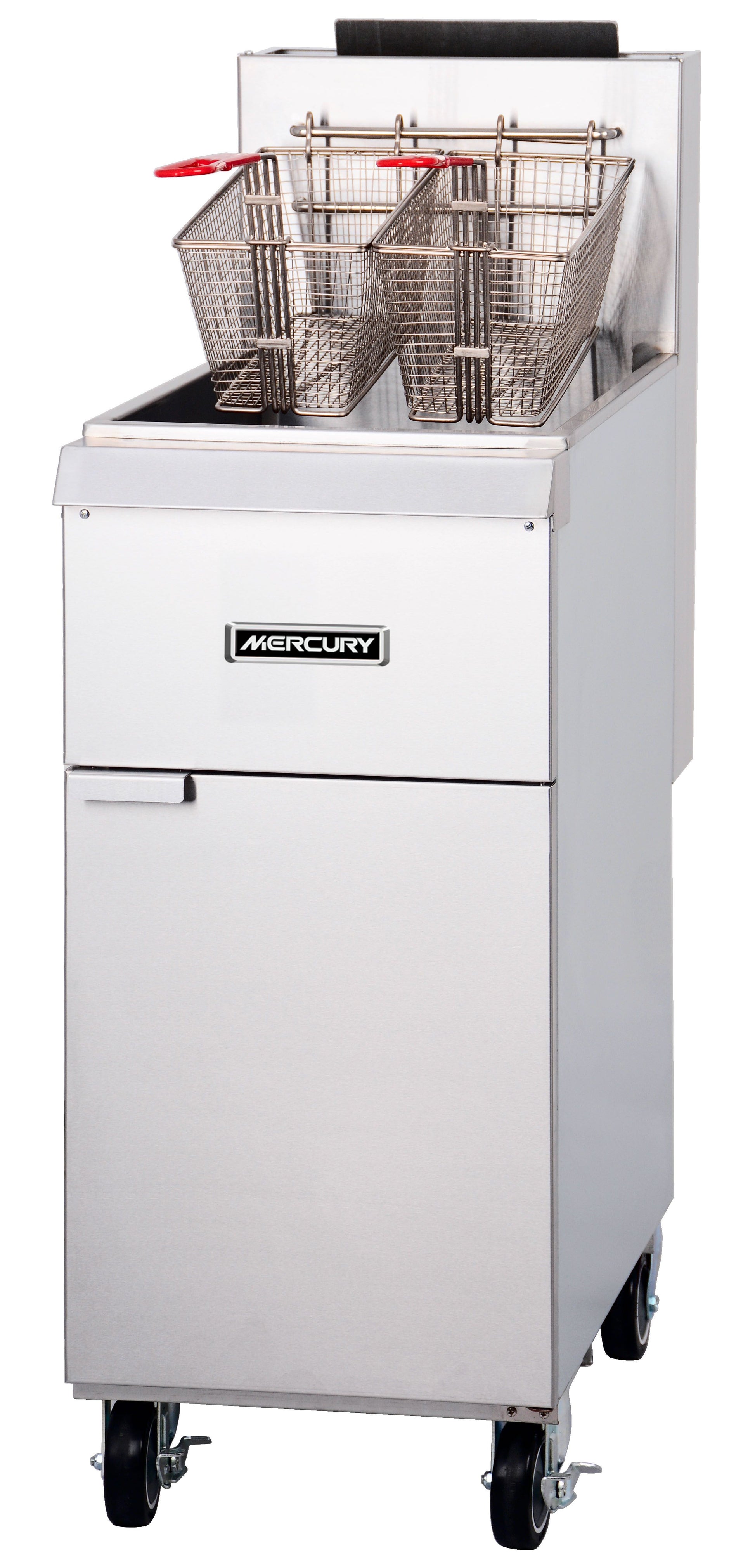 Mercury single tank freestanding gas fryer MF-35T