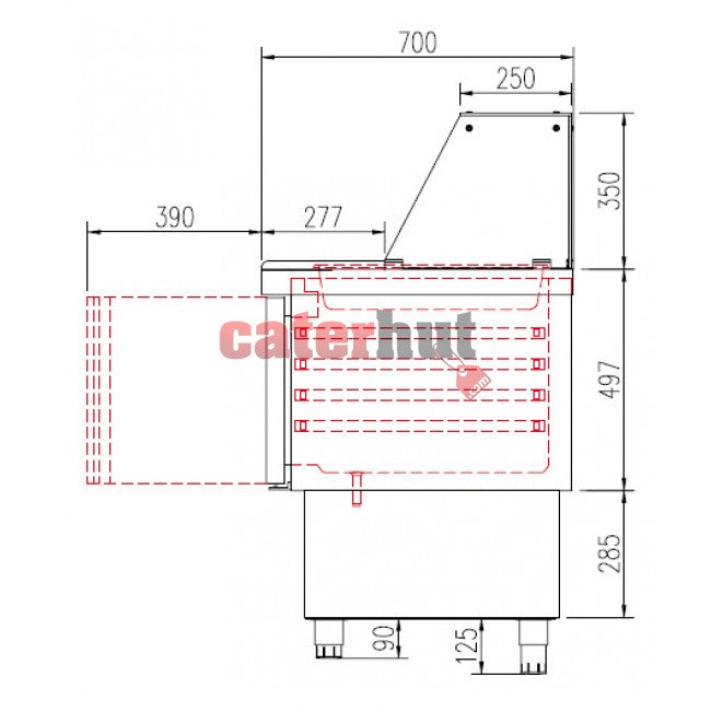 COLD DISPLAY 270L