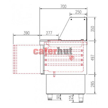 COLD DISPLAY 270L