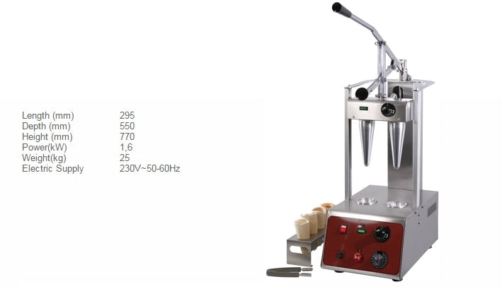 Pizza Cone Moulding Machine