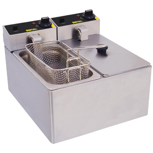 Double Tank Countertop Fryer 2 x 3Ltr