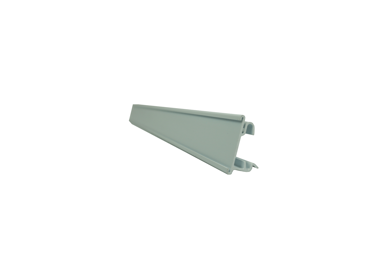 PRICECARD HOLDER WHITE MIDDLE SHELVES 7455.2110 + 7455.3120-3125