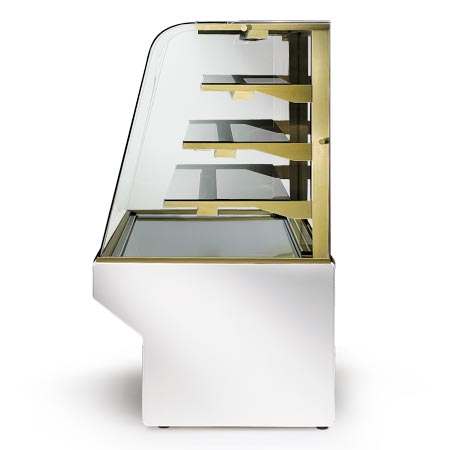 Pastry Cake Counter, 3 shelves,  +7 °C/+10 °C, (3 Sizes Available) 