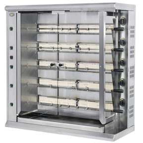 Gas Chicken Rotisserie 9-12 Birds - Model: RBG120