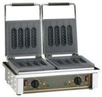 Roller Grill GED80 Double Four Piece Stick 8 Waffle Iron