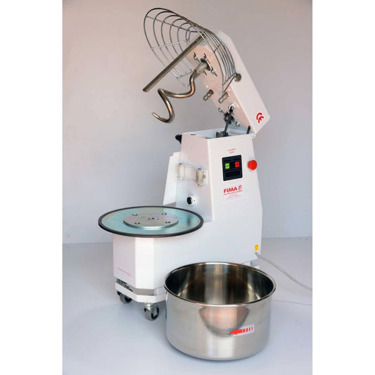 Spiral mixer with lifting head and removable bowl 27 KG (32LT