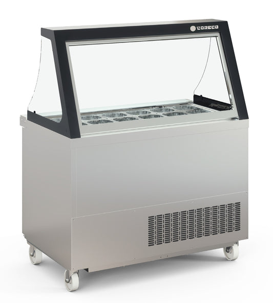 Preparation Counter with Liftable Glass Lid – SDTP