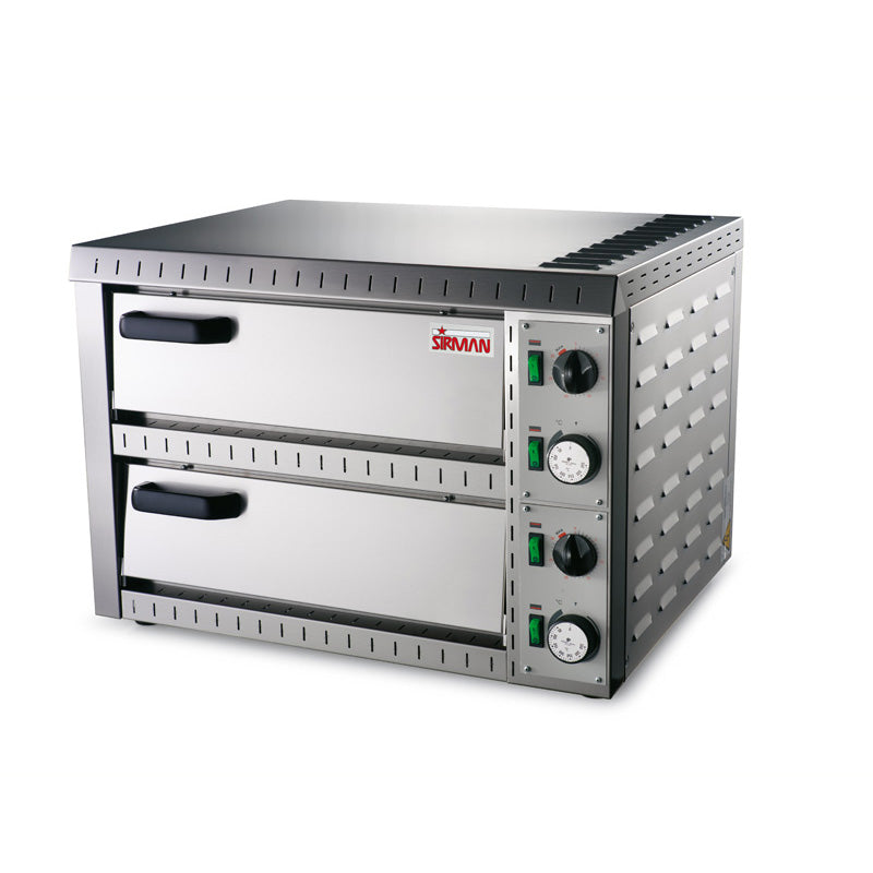 Sirman Stromboli 2 Double Deck Electric Pizza  4 x 8" Pizzas