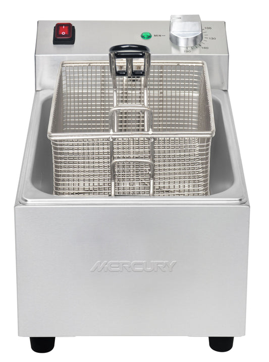 Mercury single tank countertop electric fryerMEF5 S