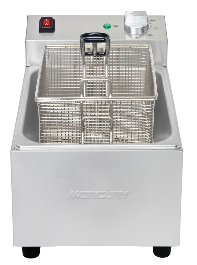 Mercury single tank countertop electric fryerMEF5 S