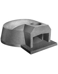 VZ F5 Wood-burning-oven,up to 7 x 12” pizzas in 90-120 seconds at 350°C