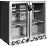 Double Door Bottle Cooler (218 Bottles)